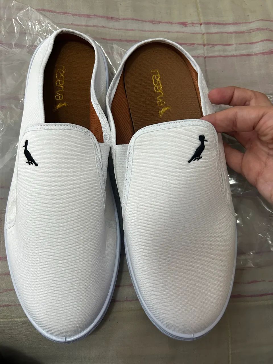 Tênis de encaixe modelo Mule - Reserva - TAM43 - Foto 2