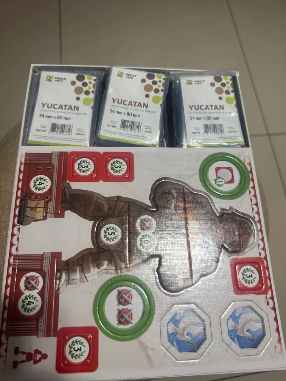 7 WONDERS Arquitetos - jogo de tabuleiro - Boardgame  - Foto 4