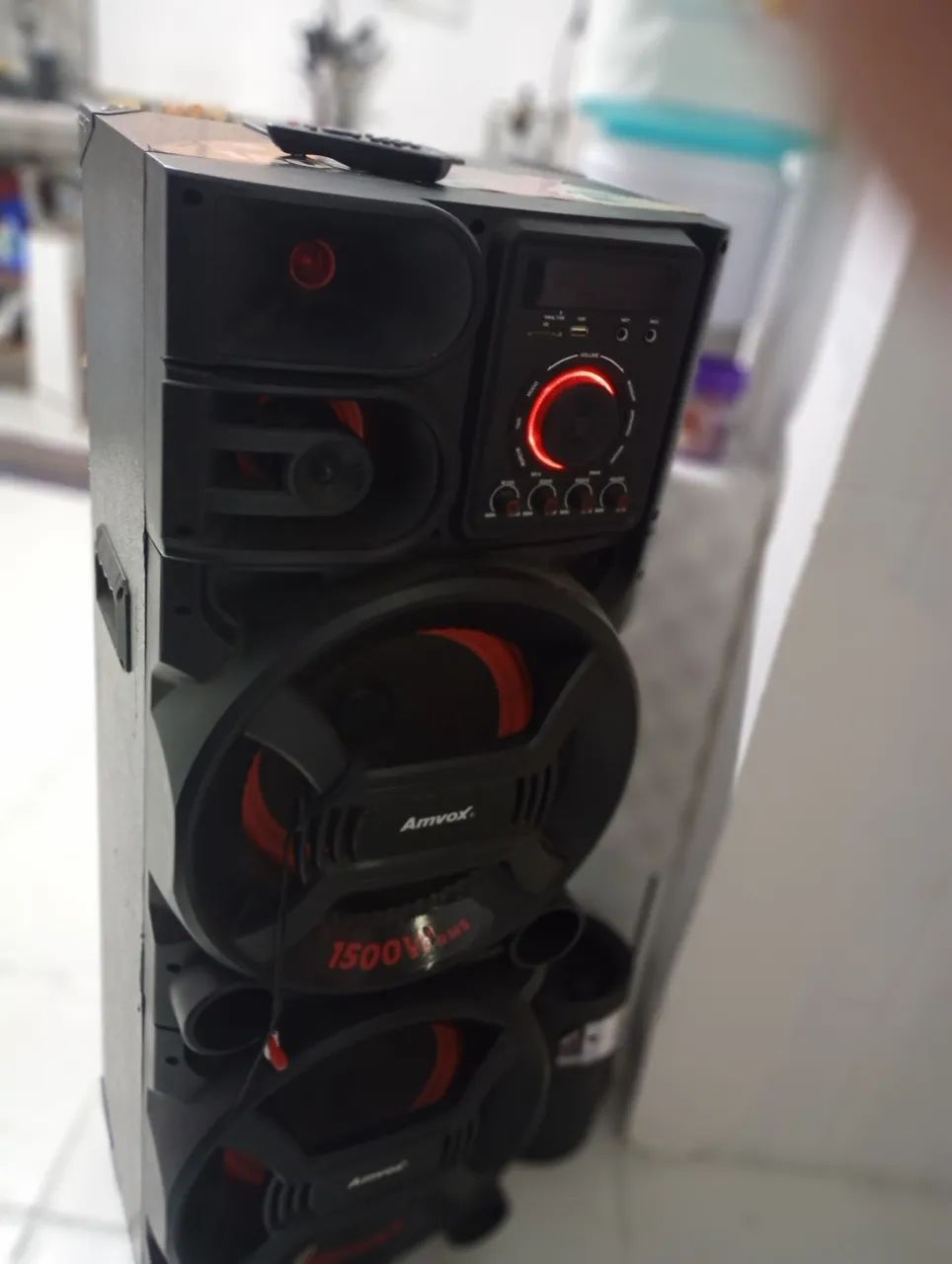Caixa de som anvox 1500w - Foto 2