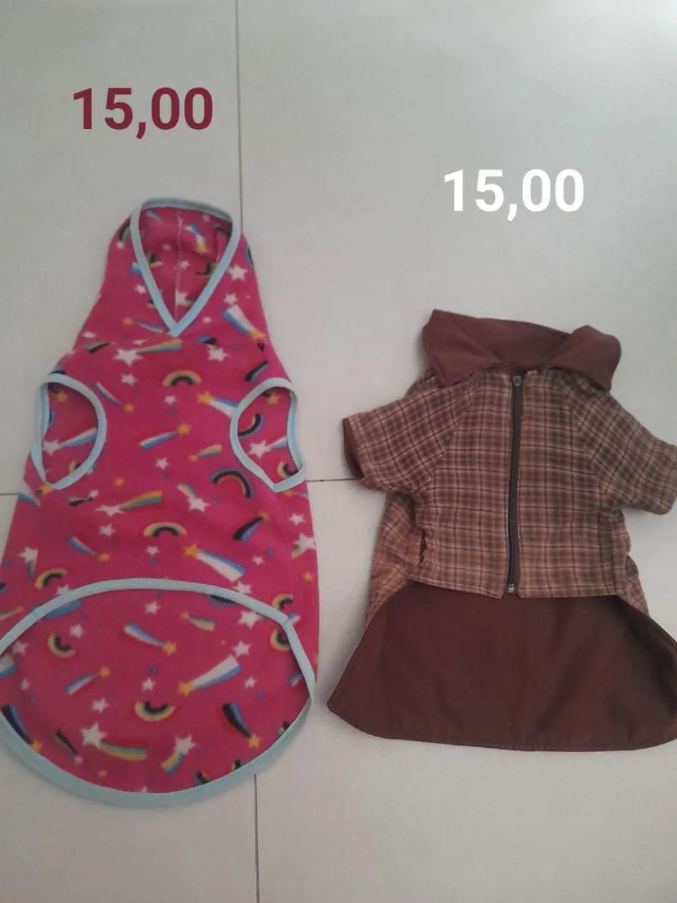 Itens para pet novos e semi novos 