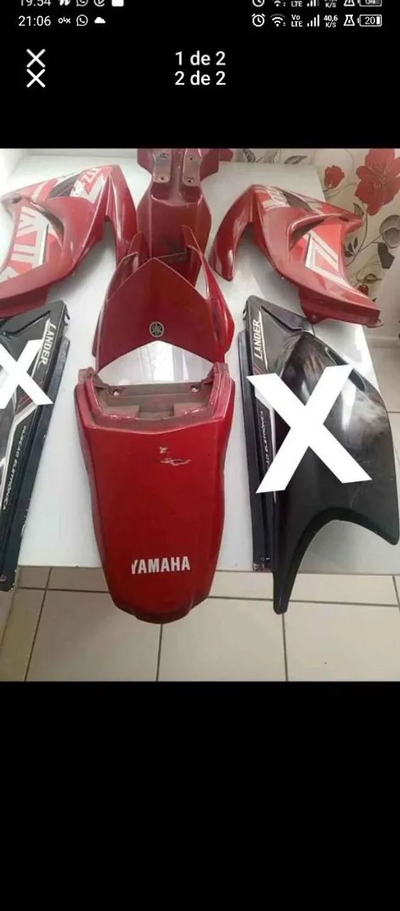 PEÇAS DE LANDER 2008/ 2017