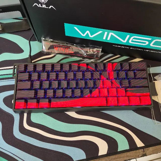 Teclado Mecanico AULA WIN60HE MAX Magnetico 60% - Foto 2