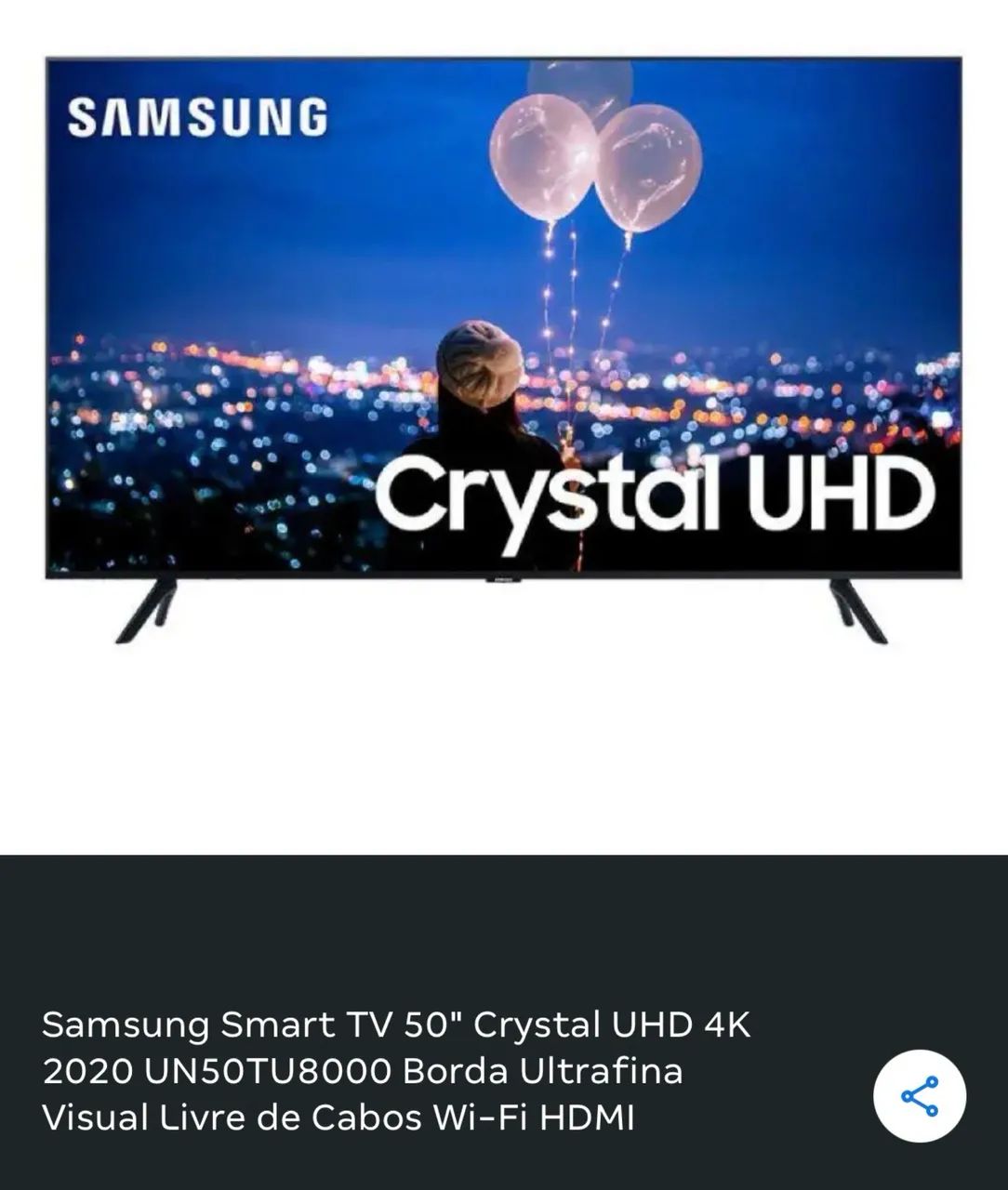 [aceito proposta] TV 50 polegadas - Samsung UN50TU8000G - Foto 3