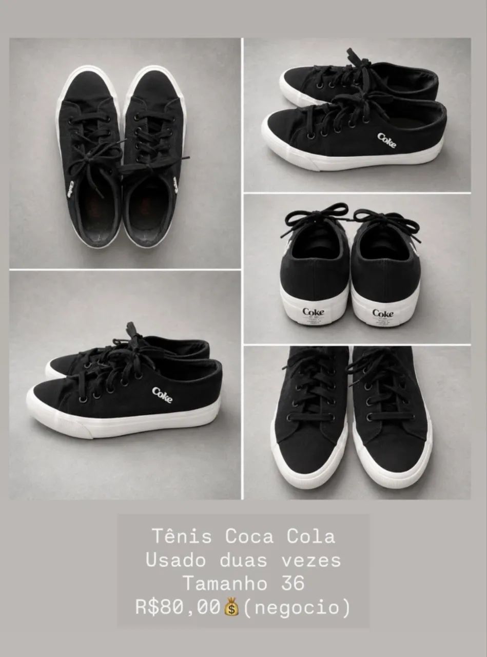 Tênis Coca-cola (unissex)