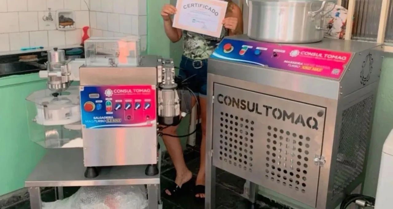 Máquina de salgado completa 65153838954370121