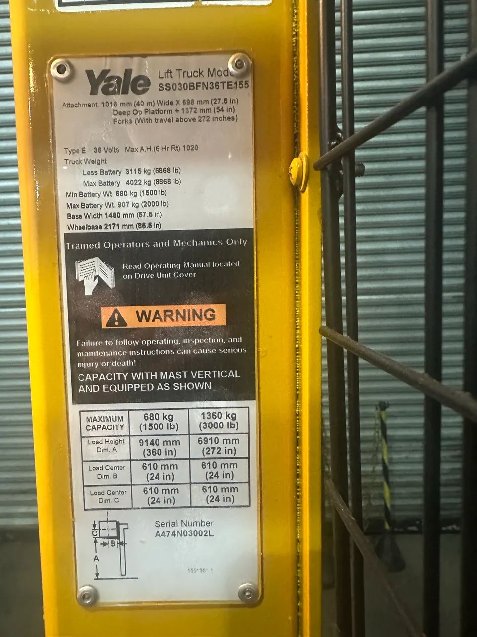 Empilhadeira selecionadora Hyster-Yale SS030 - Foto 4