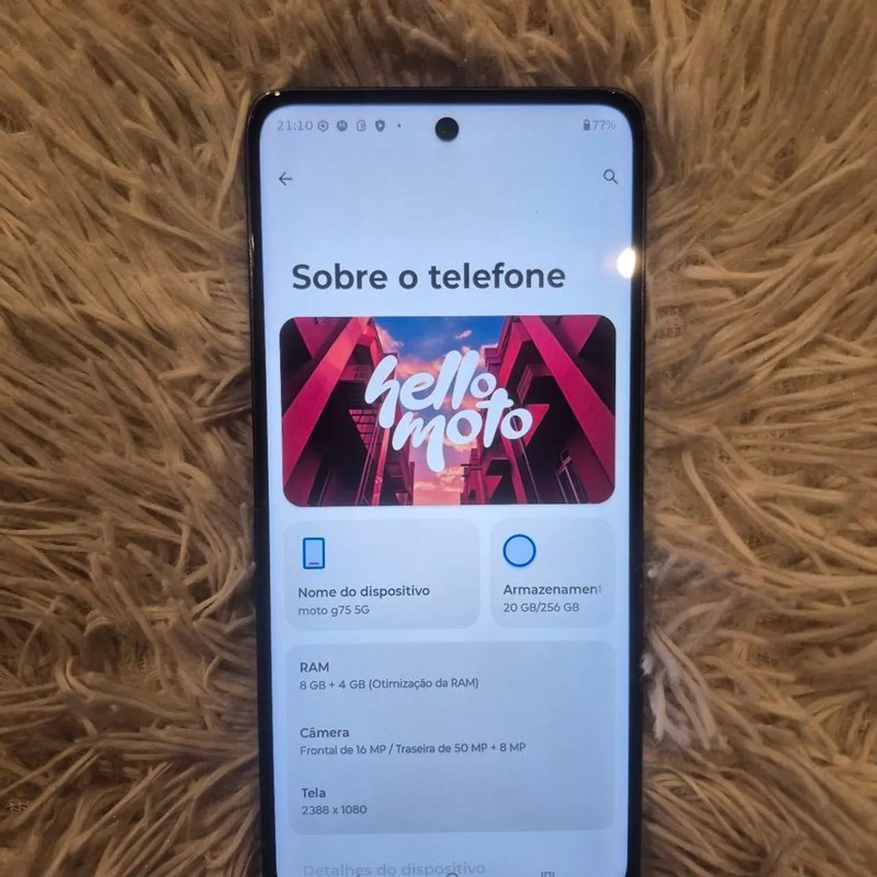 Motorola Moto G75 256gb  - Foto 2