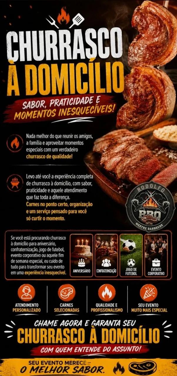 Churrasqueiro profissional 011 Sp