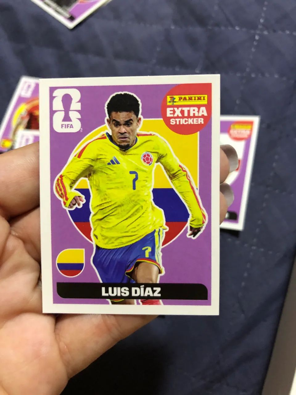 Luis Dias Figurinha Legend Roxa Original 2026