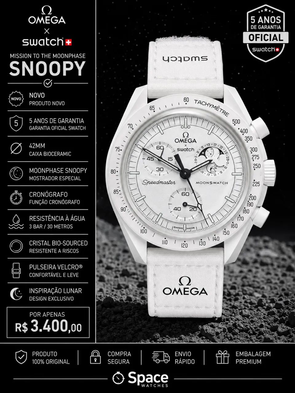 Omega X Swatch Snoopy 