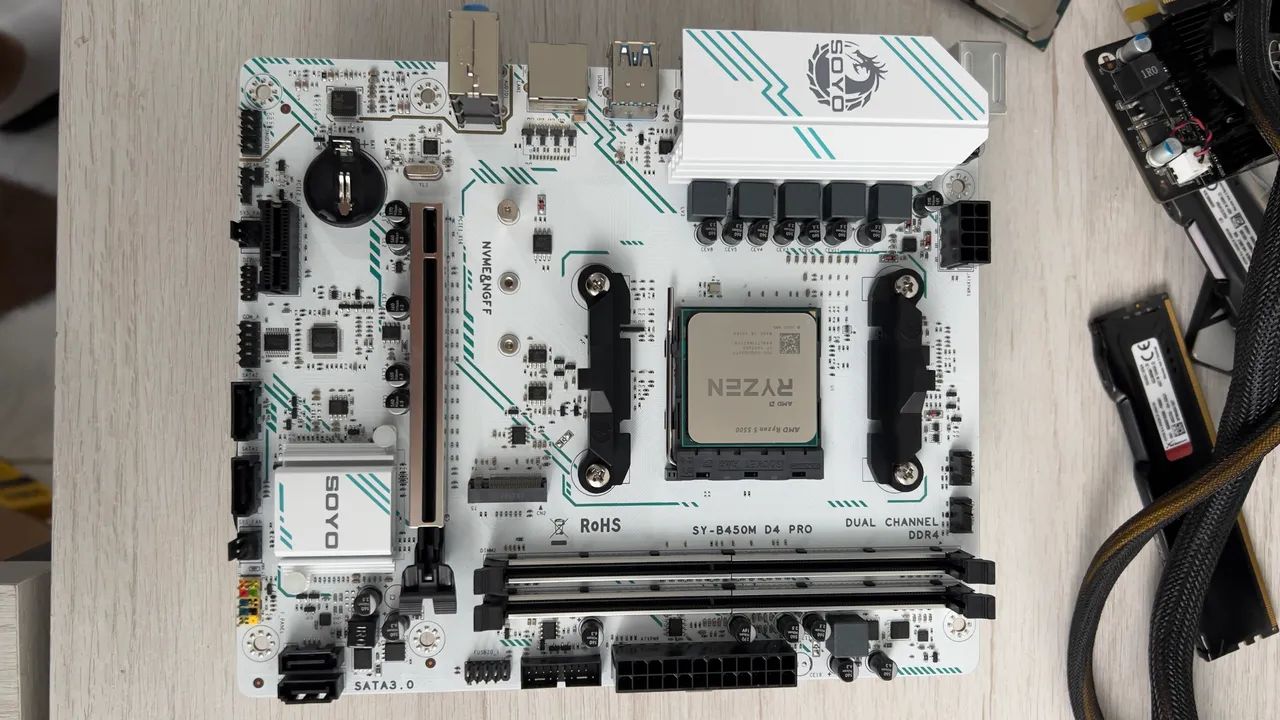 Kit Ryzen 5 5500 - Foto 2