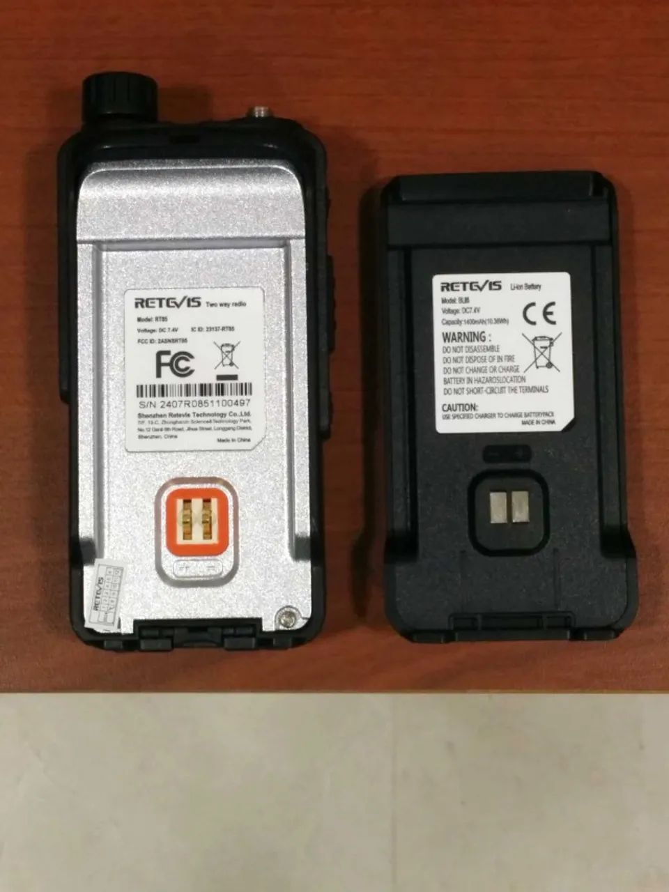 Transceptor HT DualBand VHF/UHF Radtel RT85 na caixa! - Foto 5