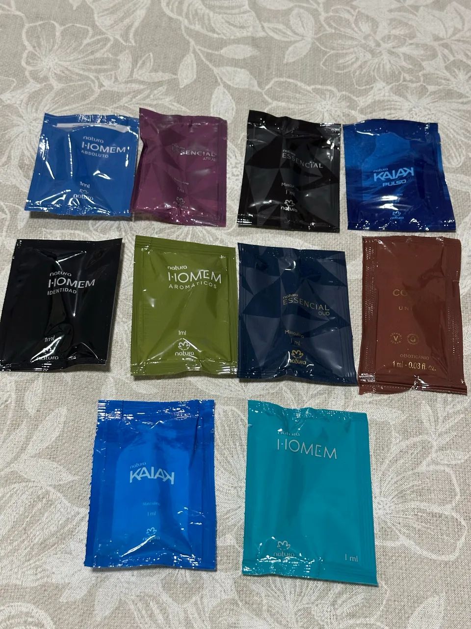 Kit experimentação natura perfumaria masculino
