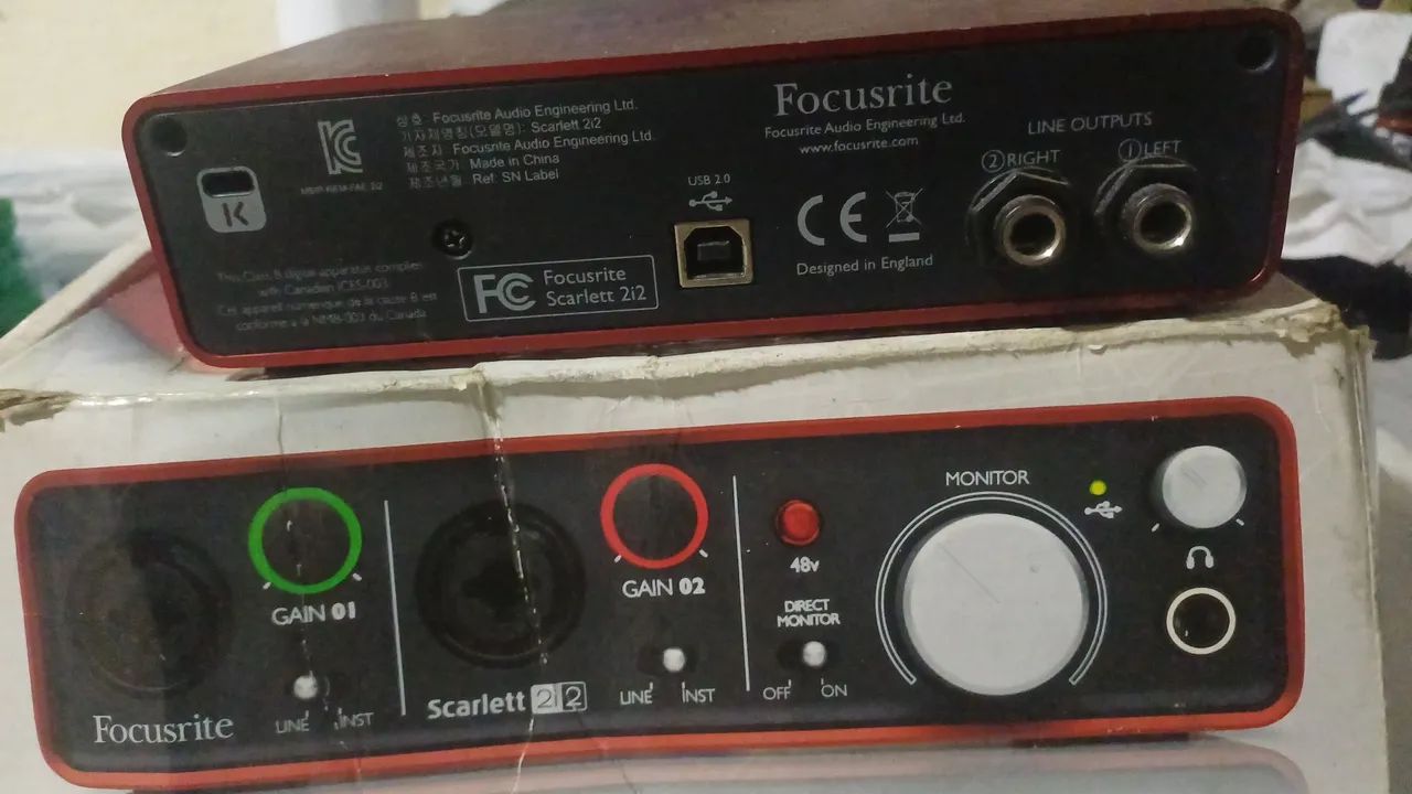 Interface de áudio  - Foto 5