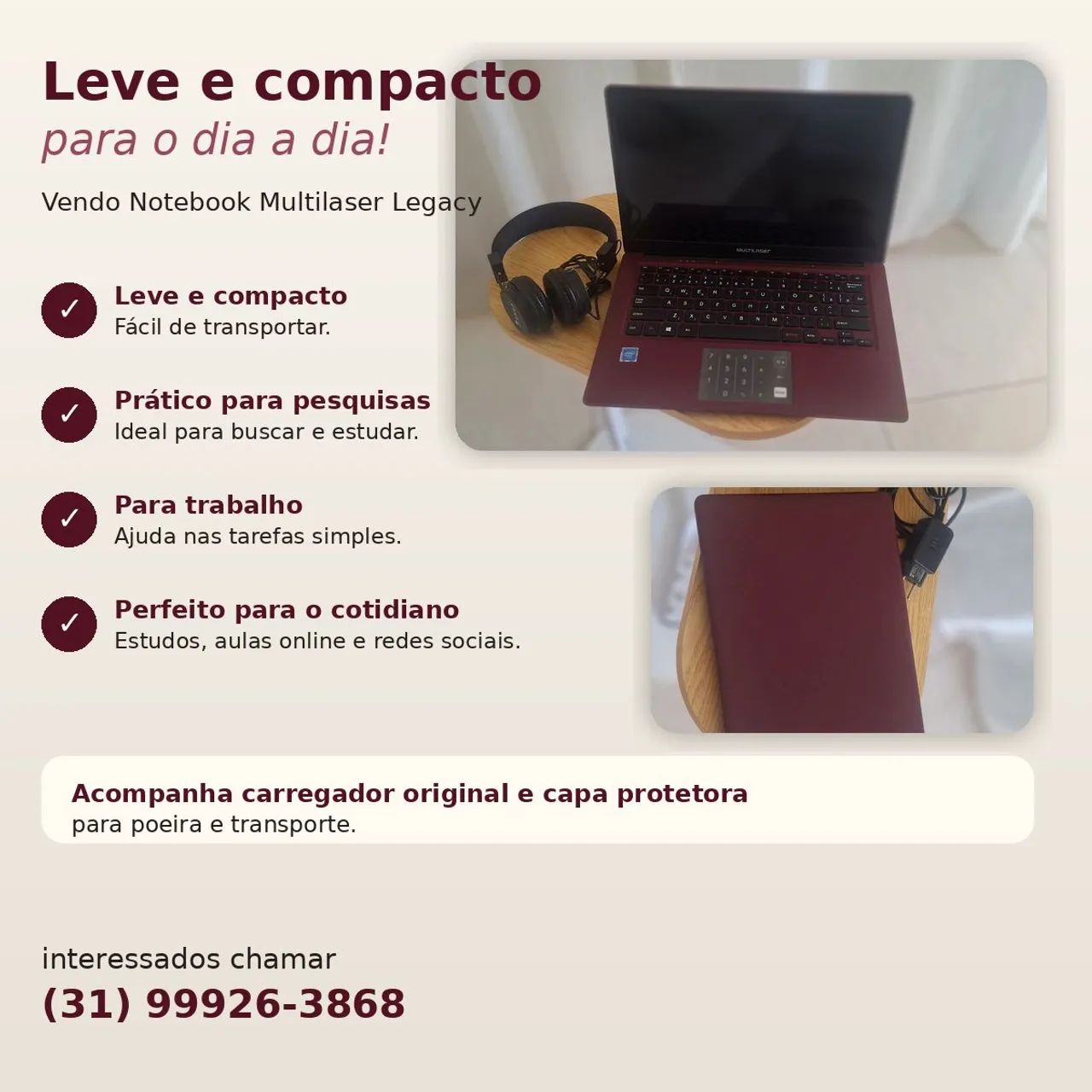 Notebook Multilaser Legacy  - Foto 2