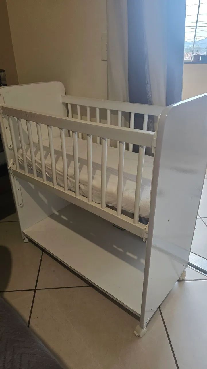 Berço Mini - Compacto com colchão 