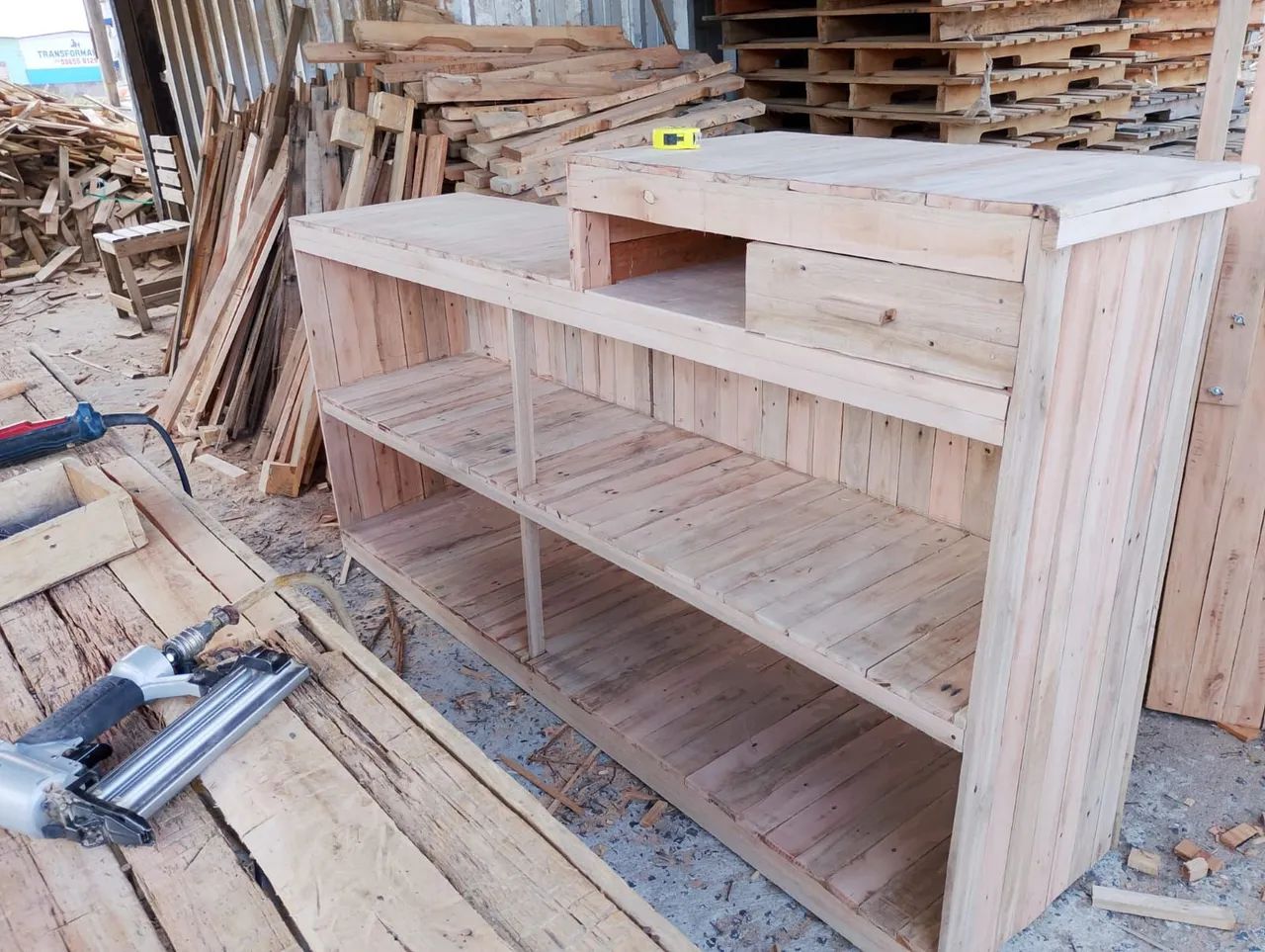 Balcão de pallet  - Foto 2