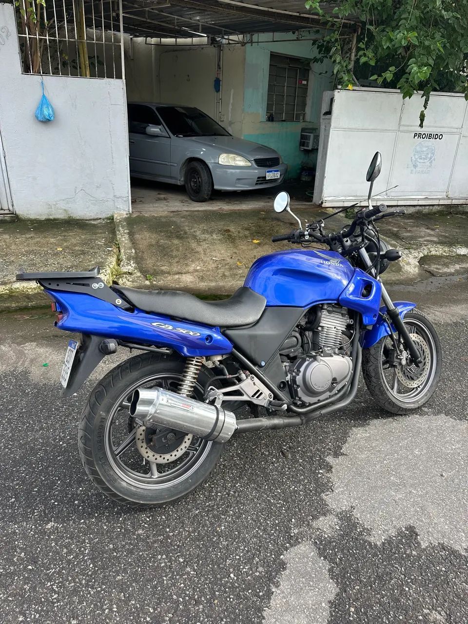 CB 500 recentemente pintada e restaurada. - Foto 4