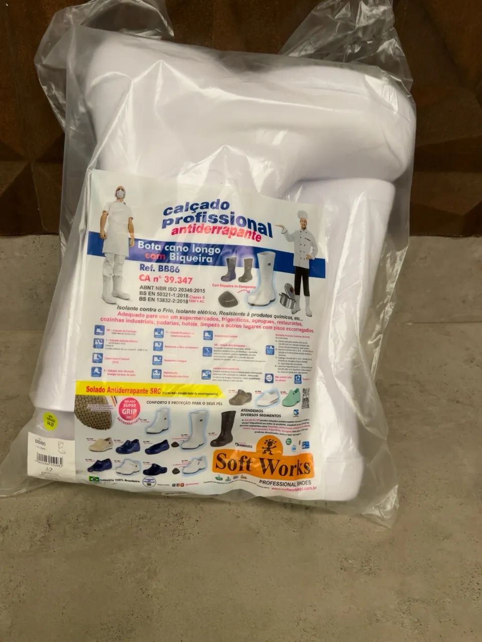 Botas de Segurança Novas