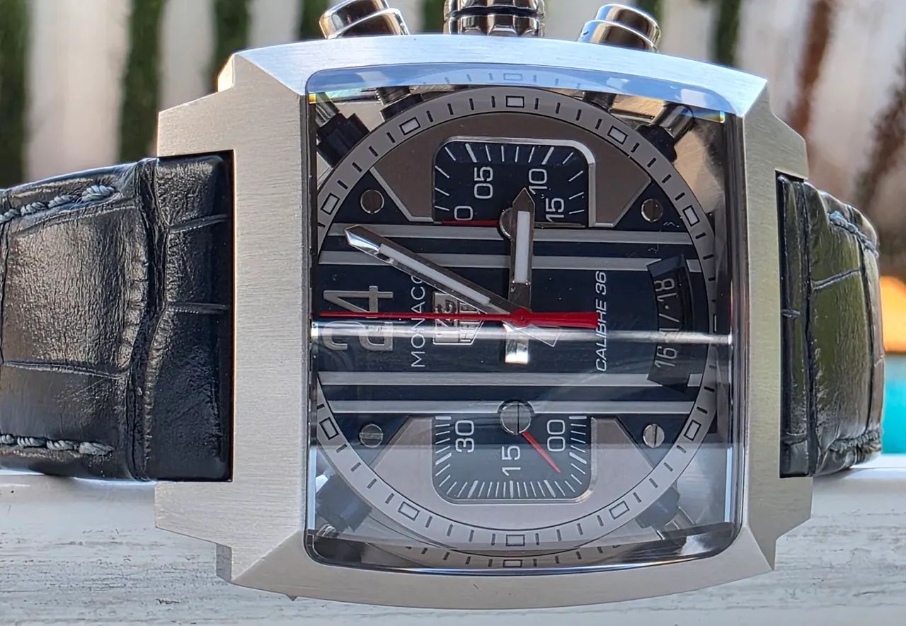 Relógio Tag Heuer Mônaco calibre 36. - Foto 3