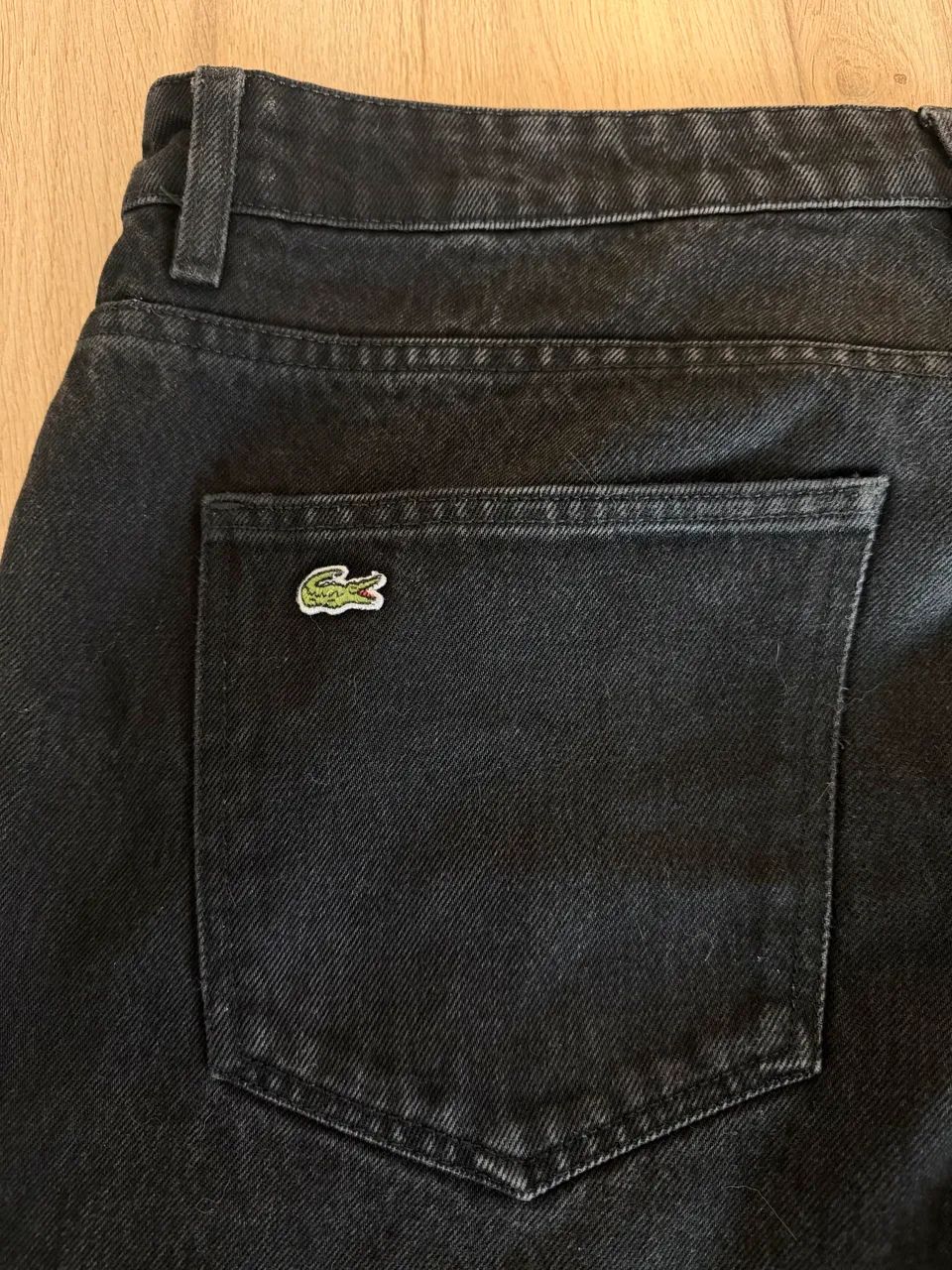 Calça Jeans Lacoste Preta Original - Foto 2