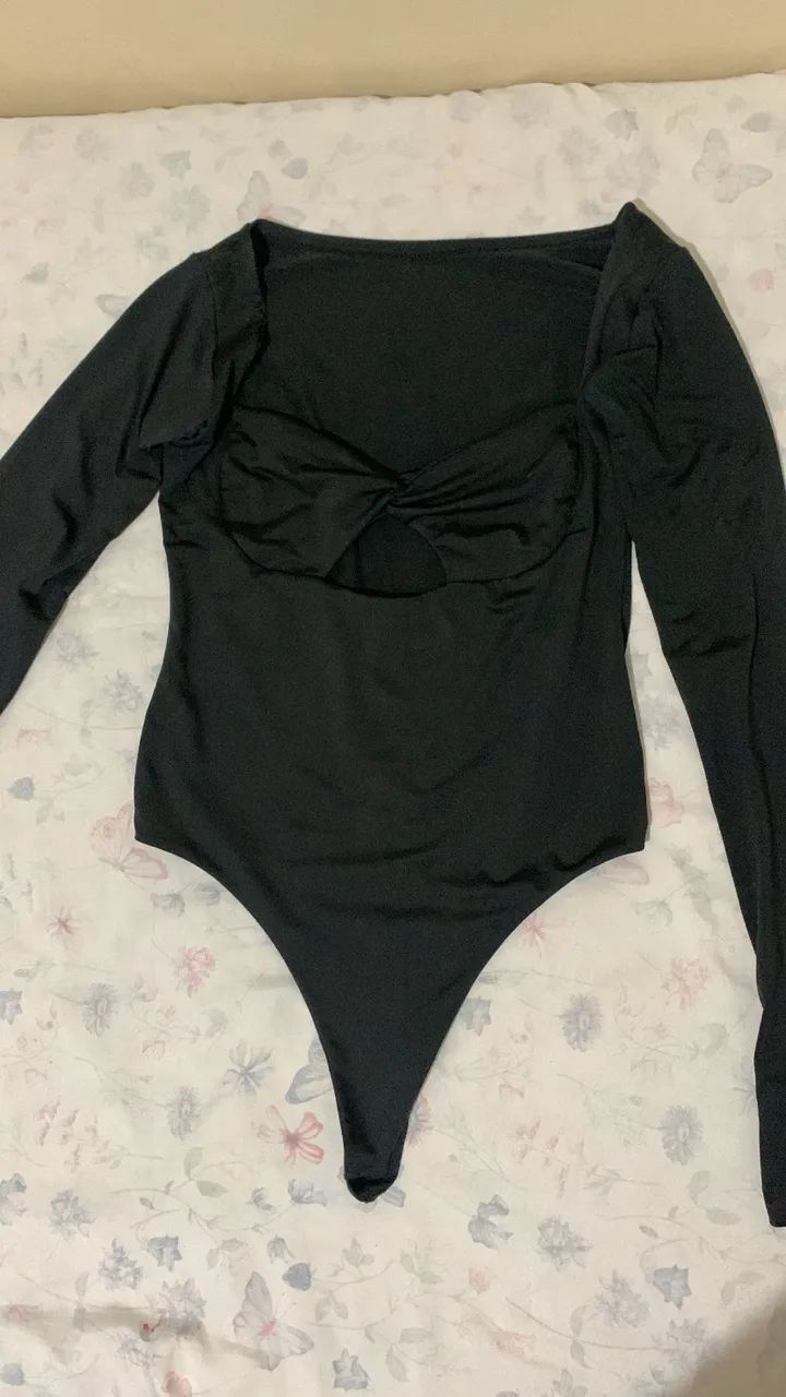 body de manga comprido 