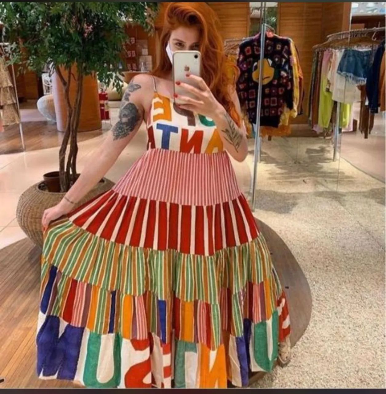 Vestido super fantasticamente 