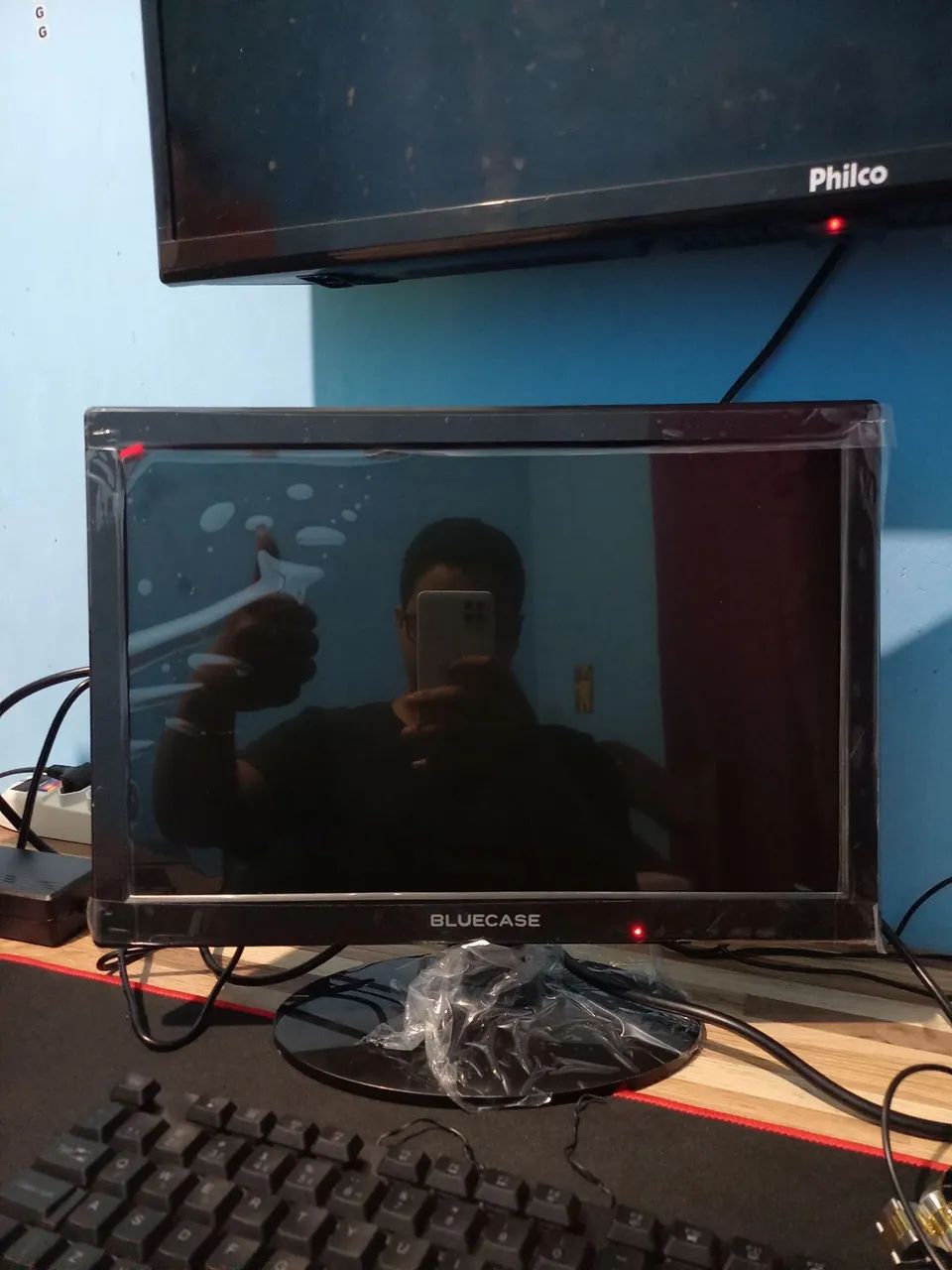 MONITOR BLUECASE 60HZ NOVO NO PLÁSTICO  - Foto 2