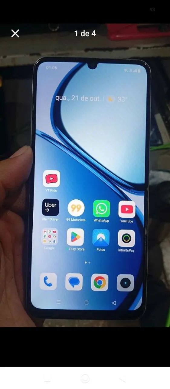 Realme C61 semi-novo. - Foto 3