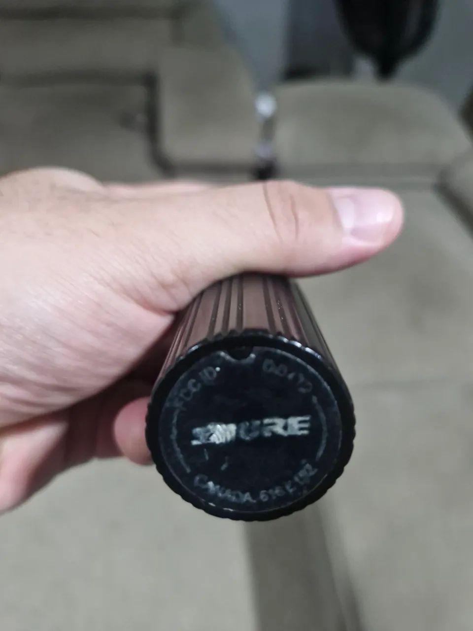 Microfone Sem Fio Shure SM58 Original + Receptor | Funcionando 100% - Foto 5