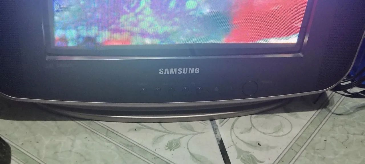 tv 14 polegadas Samsung ultra slim funcionando  - Foto 2