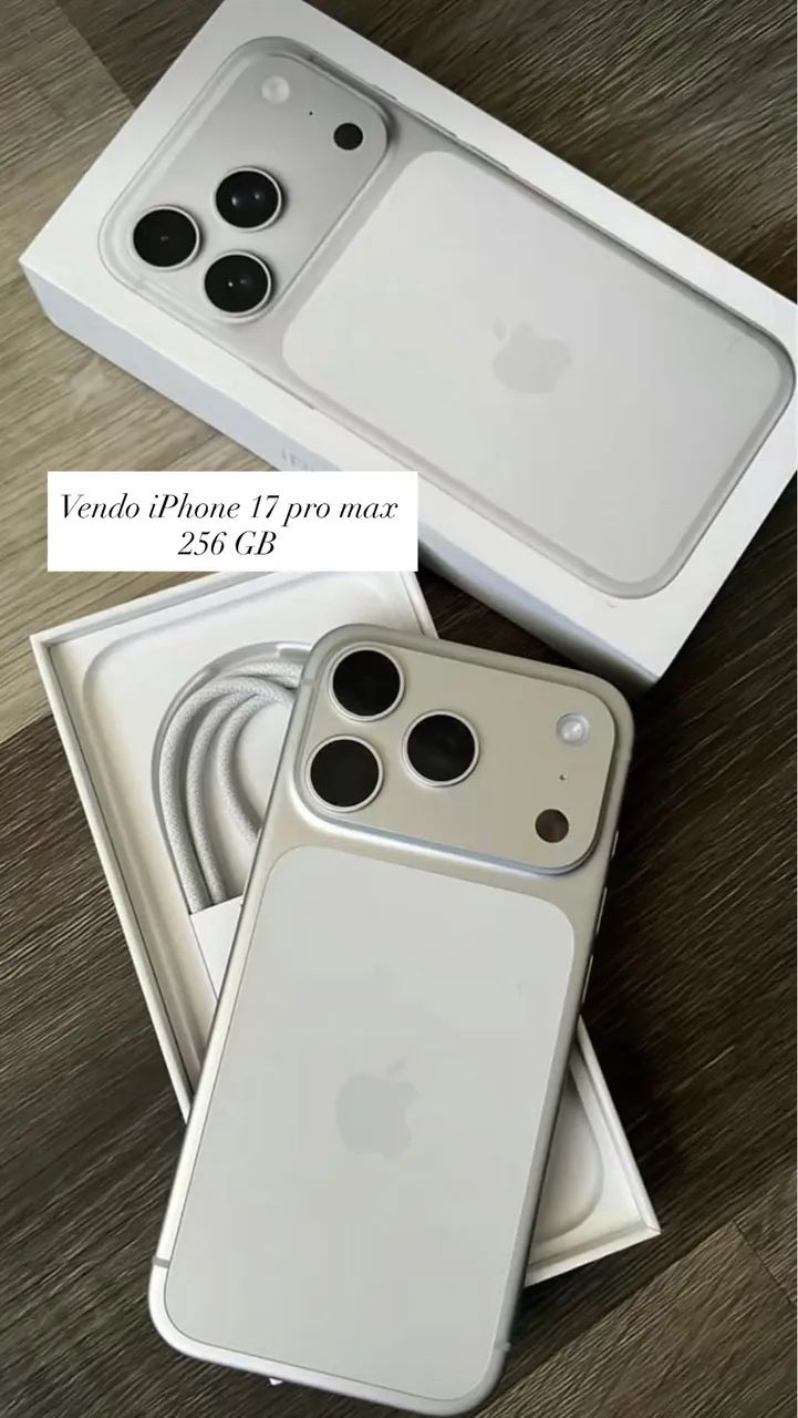 iPhone 17 pro max 256 gb