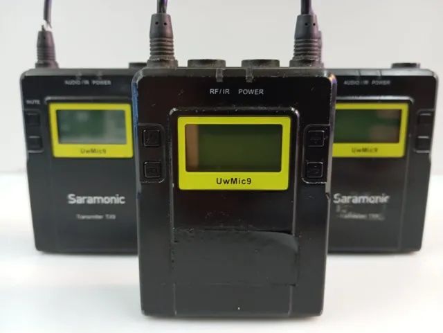 TRANSMISSOR E RECEPTOR  MARCA : SARAMONIC MOD : UW MIC9- RX9 - Foto 2