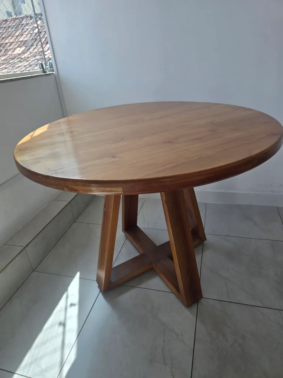 Mesa de madeira maciça  - Foto 3