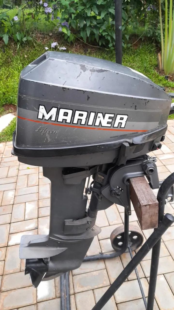 Motor de popa Mariner 15HP  - Foto 4