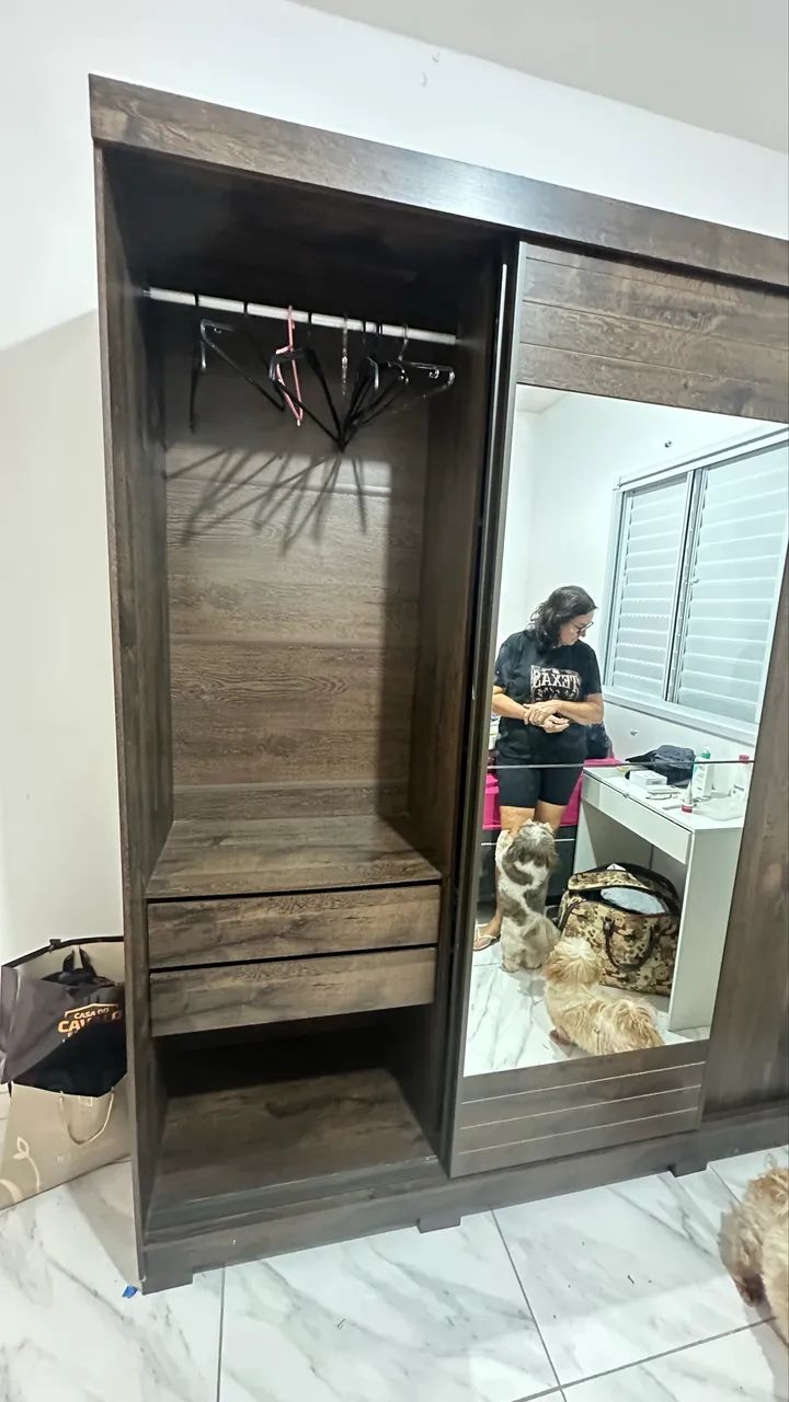 Guarda roupa casal 3 portas  - Foto 3
