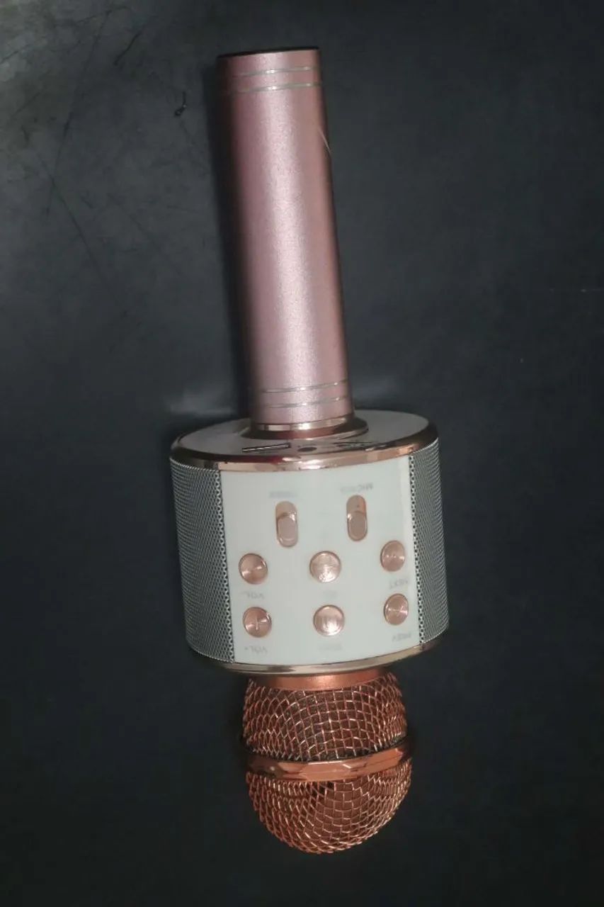 Microfone decorativo