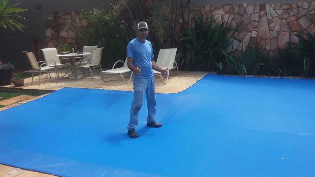 Capa de proteção para piscina - Foto 4