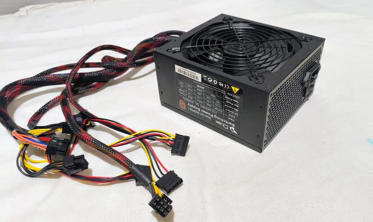 Fonte DUEX 500W 80Plus