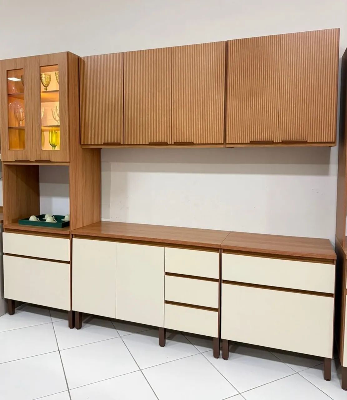 Cozinha Modulada Completa Leonor - 100% MDF, Design Moderno e Funcional - Foto 2