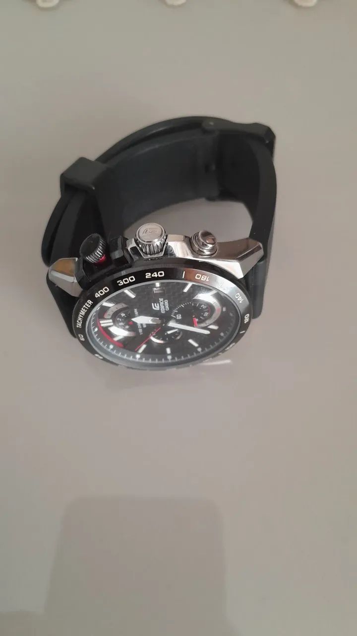 RELÓGIO CASIO EDIFICE MODELO EFR-520 COM CRONÓGRAFO  - Foto 4