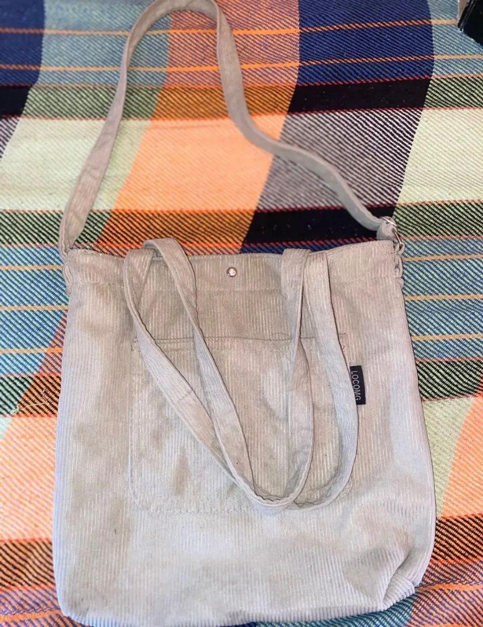 Bolsa transversal e ombro veludo - Foto 2