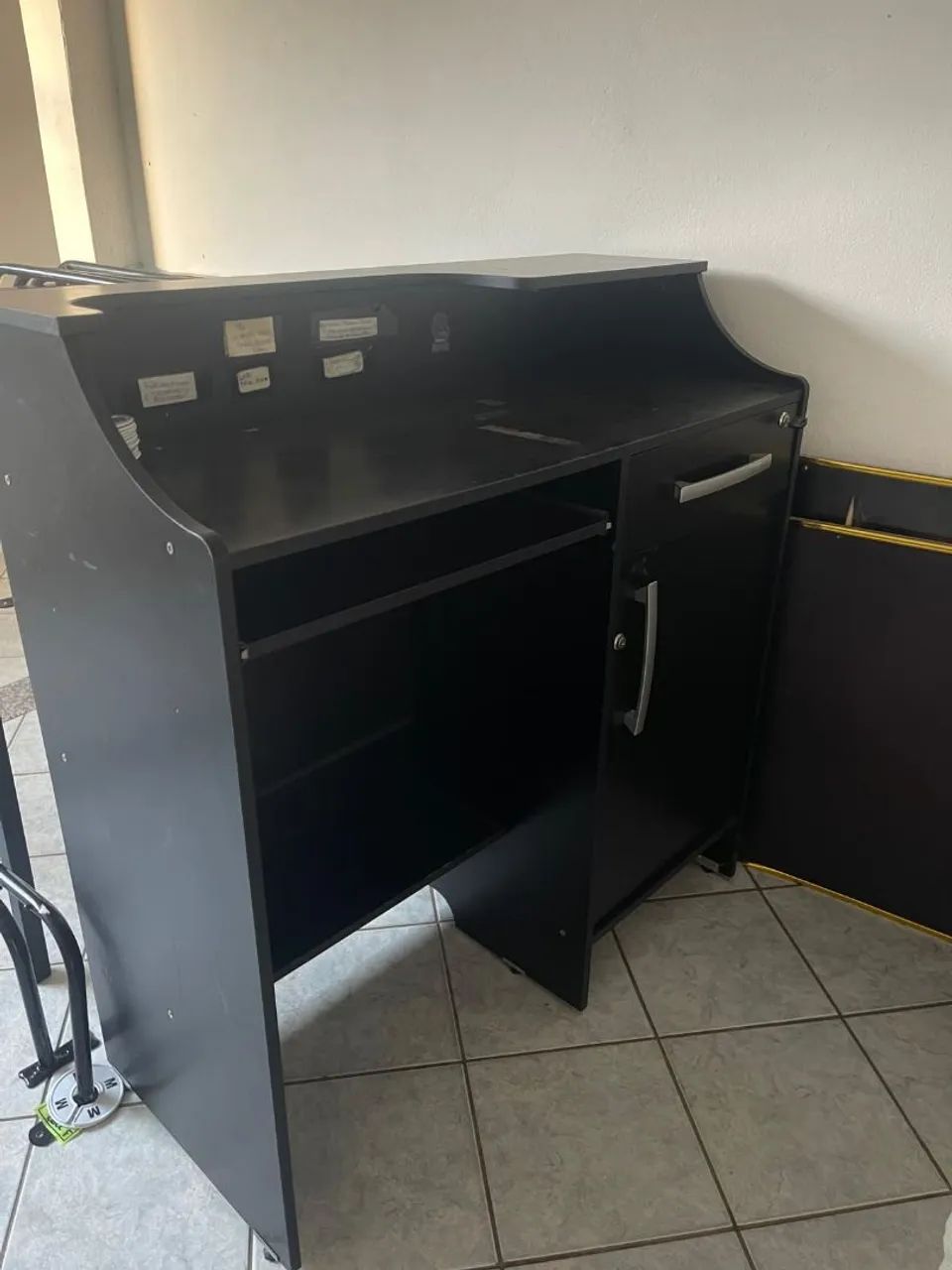 balcão de caixa com gaveta com chave - Foto 2