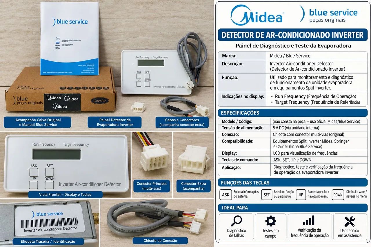 Módulo Teste Inverter Midea