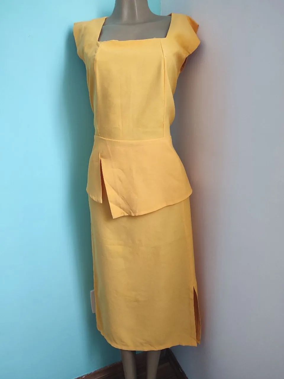 Conjunto feminino amarelo  - Foto 4
