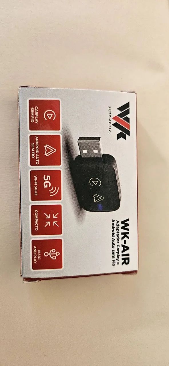 Adaptador Carplay e Android Auto sem Fio Universal - Foto 4