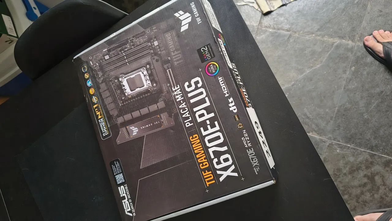 Placa mãe Asus Tuf z670e plus am5 high end