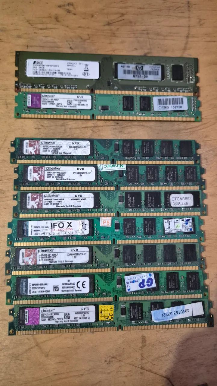 9 unidades Memoria DDR3 - Foto 2