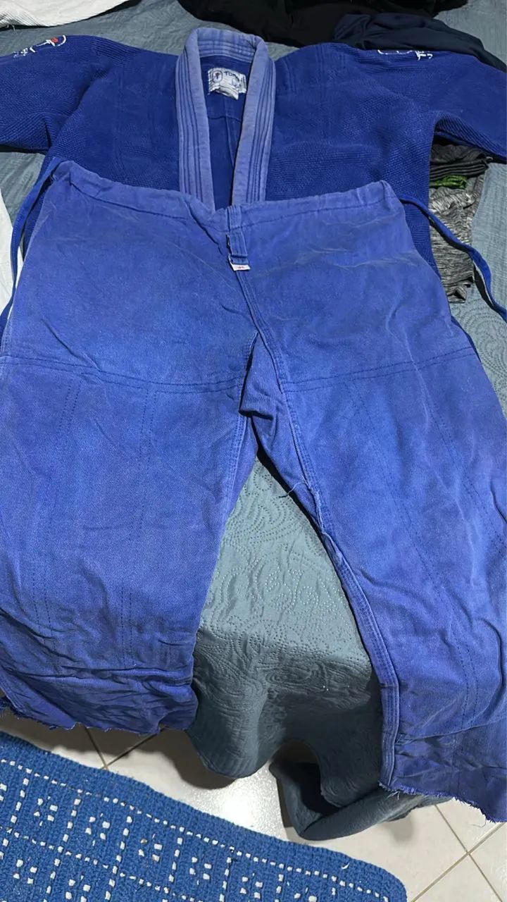 KIMONO TORAH - AZUL M4 - Foto 5