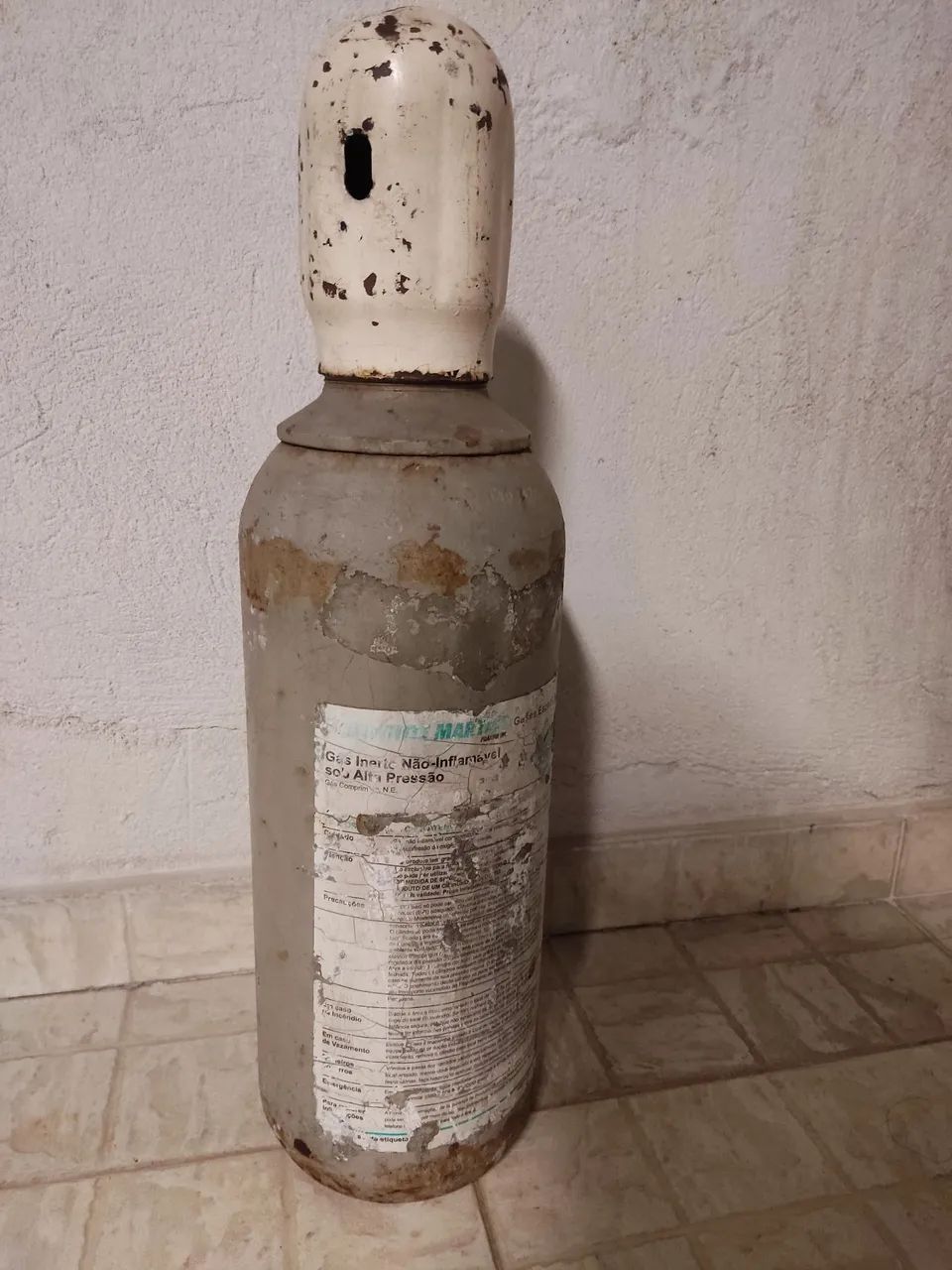 Cilindro de nitrogênio 1m3 com regulador de pressão  - Foto 2